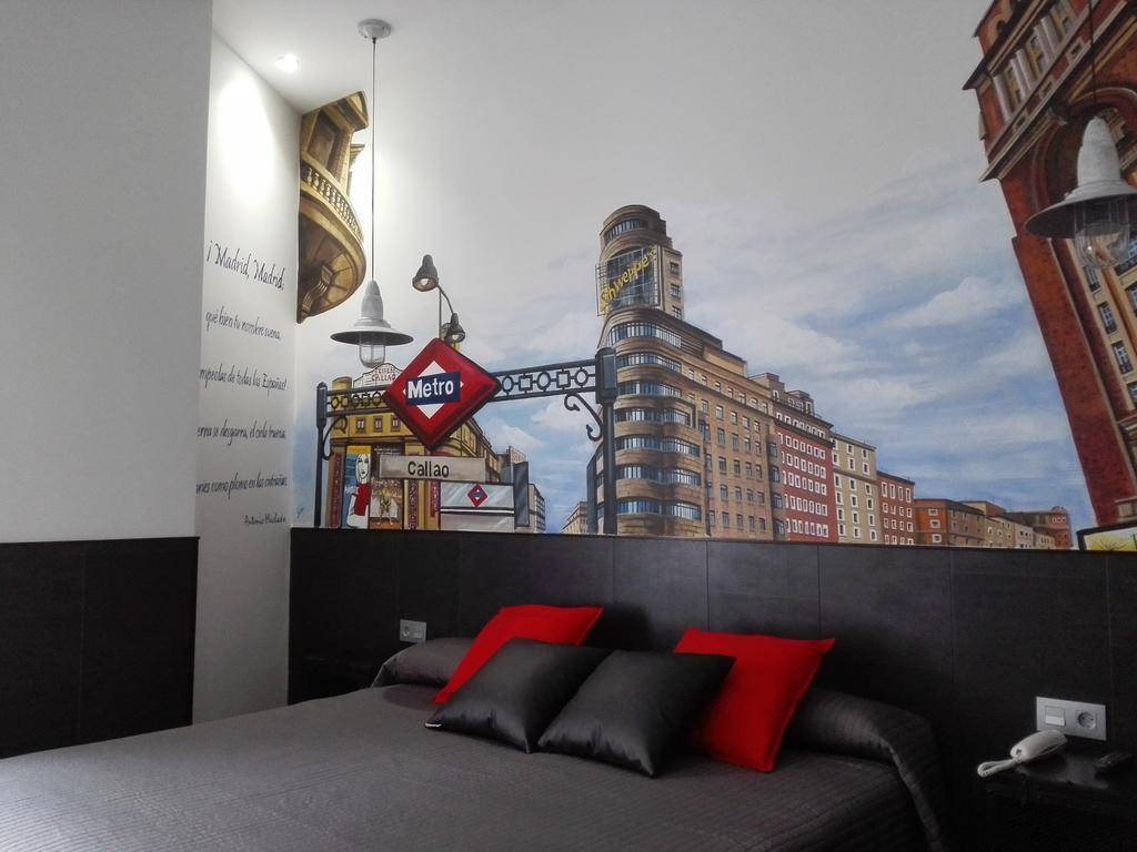 Hostal Lauria Madrid Dış mekan fotoğraf